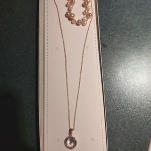 Necklace and bracelet